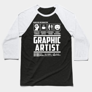 Graphic Artist Baseball T-Shirt
